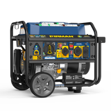 Tri Fuel Portable Generator 7850/6300W Electric Start Gas CO Alert