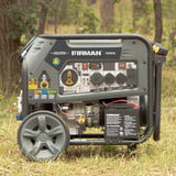 Refurbished Tri Fuel Portable Generator 9400W Electric Start 120/240V with CO Alert
