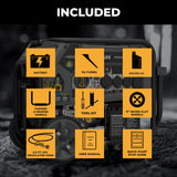 Tri Fuel Portable Generator 9400W Electric Start 120/240V with CO Alert