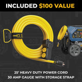 Tri Fuel  Portable Generator 10000/8000W Electric Start With CO Alert