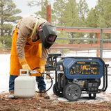 Tri Fuel  Portable Generator 10000/8000W Electric Start With CO Alert