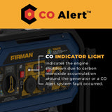 Tri Fuel  Portable Generator 10000/8000W Electric Start With CO Alert
