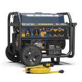 Tri Fuel Portable Generator 11600/9300W Electric Start 120V/240V with Power Cord