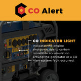 TRI FUEL PORTABLE GENERATOR 15000W ELECTRIC START 120/240V WITH CO ALERT