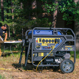 TRI FUEL PORTABLE GENERATOR 15000W ELECTRIC START 120/240V WITH CO ALERT