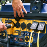 TRI FUEL PORTABLE GENERATOR 15000W ELECTRIC START 120/240V WITH CO ALERT