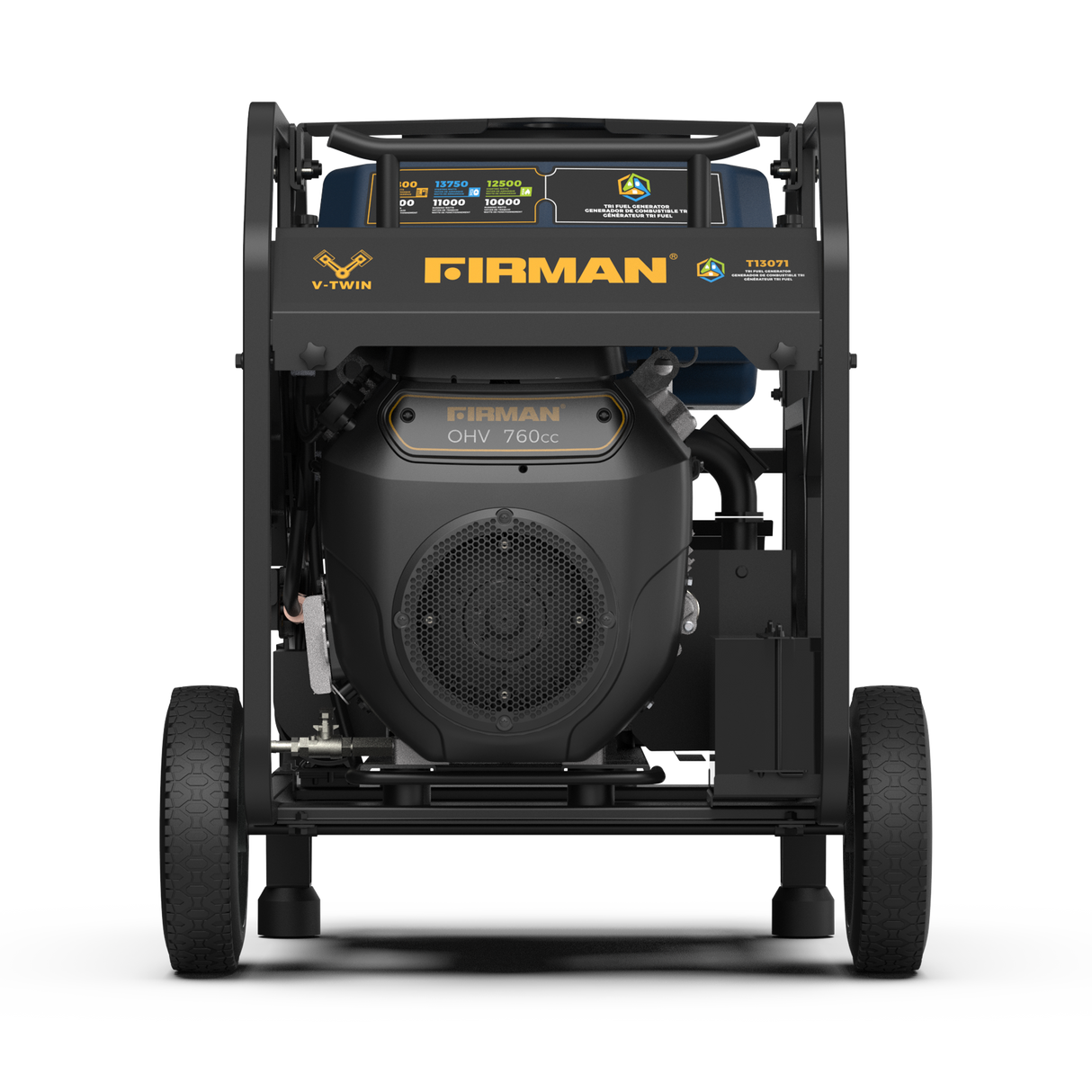 TRI FUEL PORTABLE GENERATOR 16800W ELECTRIC START 120/240V WITH CO ALERT