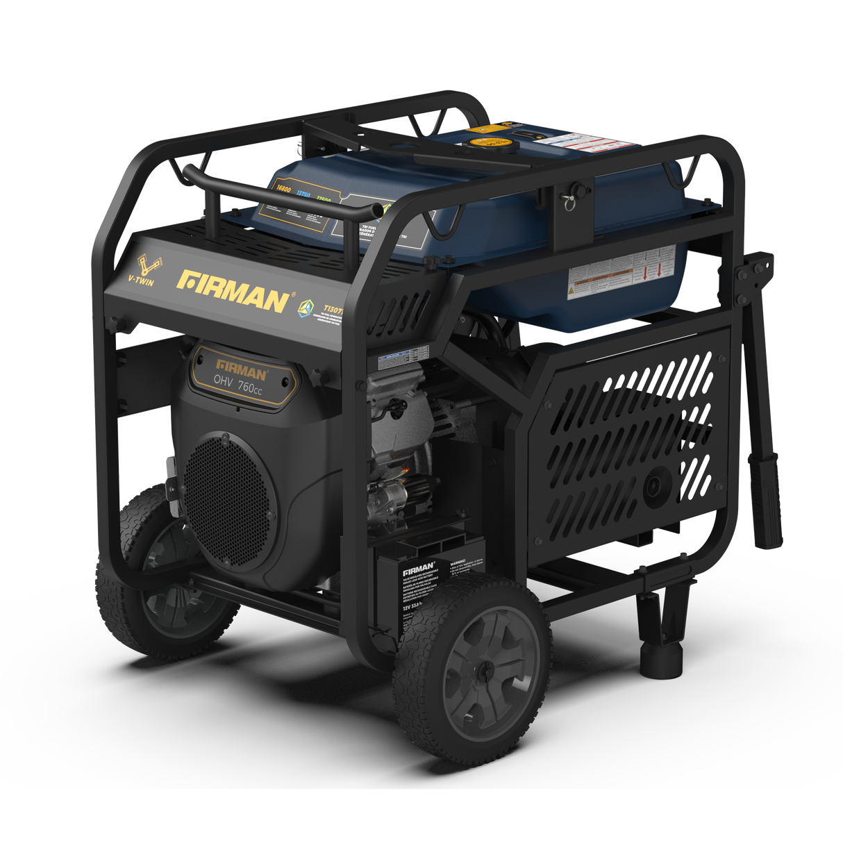 TRI FUEL PORTABLE GENERATOR 16800W ELECTRIC START 120/240V WITH CO ALERT
