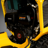 MechMaxx 1800lb 420cc  E-start Gas Engine Stand-ON Hydraulic Track Dumper with Self-Loading ,  T80