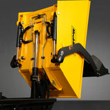 MechMaxx 1800lb 420cc  E-start Gas Engine Stand-ON Hydraulic Track Dumper with Self-Loading ,  T80