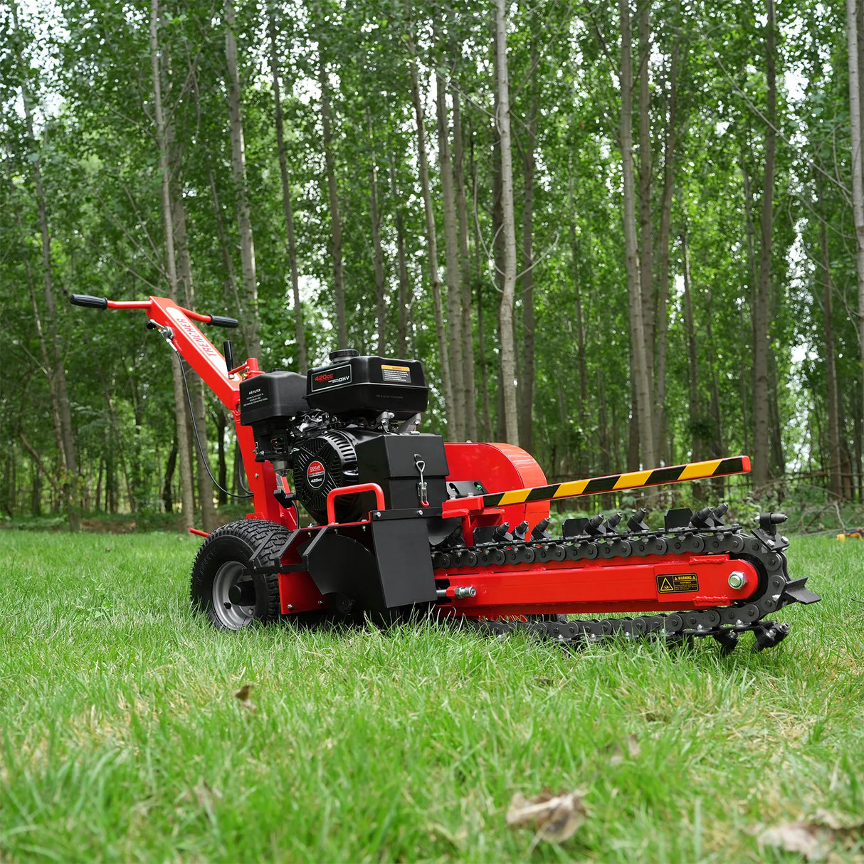 MechMaxx 15HP 420cc E-Start Powered 24" Ditching Trencher ,  TCR1500