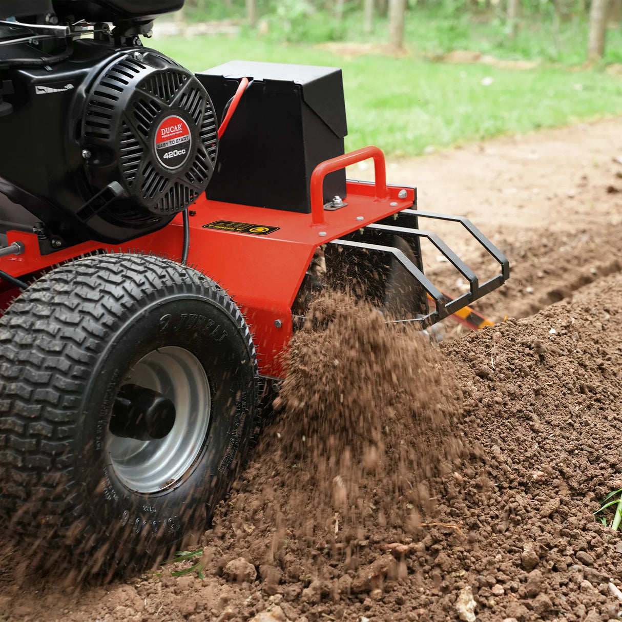 MechMaxx 15HP 420cc E-Start Powered 24" Ditching Trencher ,  TCR1500