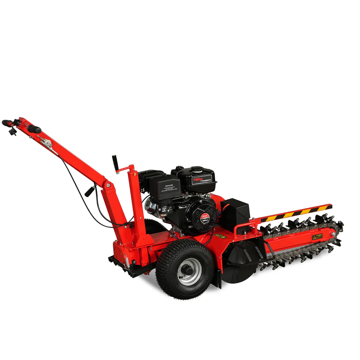 MechMaxx 15HP 420cc E-Start Powered 24" Ditching Trencher ,  TCR1500