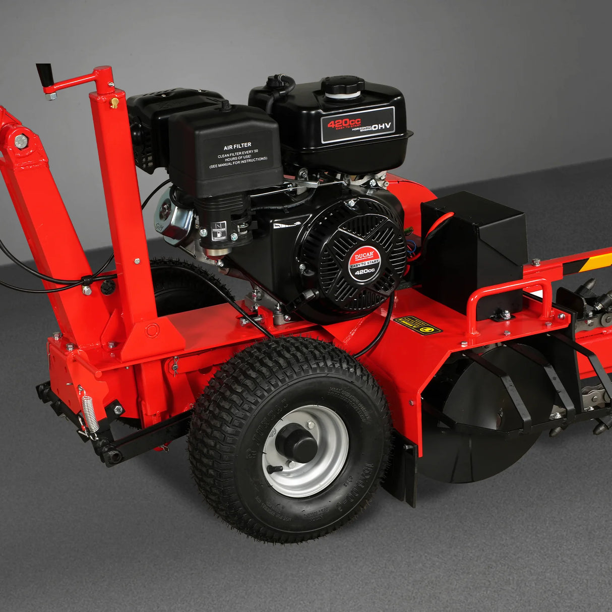MechMaxx 15HP 420cc E-Start Powered 24" Ditching Trencher ,  TCR1500