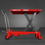 Mobile Scissor Lift Table Cart 2200lbs Capacity, Platform Size, 39.4” x 20.2”, Height 39.4” , TF22