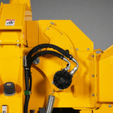 MechMaxx 35hp 1000cc ZONSEN E-Start 8 inch Gas Powered Commerical Wood Chipper with Intelligent Hydraulic Feeding System ,  CROBA TX1000