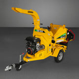 MechMaxx 35hp 1000cc ZONSEN E-Start 8 inch Gas Powered Commerical Wood Chipper with Intelligent Hydraulic Feeding System ,  CROBA TX1000