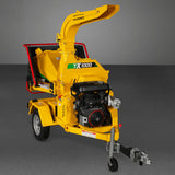 MechMaxx 35hp 1000cc ZONSEN E-Start 8 inch Gas Powered Commerical Wood Chipper with Intelligent Hydraulic Feeding System ,  CROBA TX1000