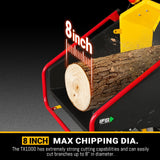 MechMaxx 35hp 1000cc ZONSEN E-Start 8 inch Gas Powered Commerical Wood Chipper with Intelligent Hydraulic Feeding System ,  CROBA TX1000