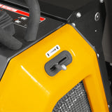 MechMaxx 1100lb 420cc E-start Gas Engine Stand-ON Hydraulic Track Dumper Hydraulic Tipping and Lifting with Self-Loading,  T80HL
