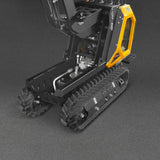 MechMaxx 1100lb 420cc E-start Gas Engine Stand-ON Hydraulic Track Dumper Hydraulic Tipping and Lifting with Self-Loading,  T80HL