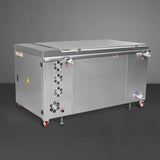 114 Gal / 432L Heavy Duty Industrial Ultrasonic Parts Washer, 28kHz 60 Transducers , SS304 Tank, 10kW Heater, 208–240V 3 Phase Power