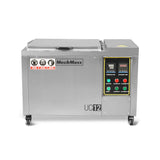 12 Gal / 47 L Heavy Duty Industrial Ultrasonic Parts Washer, 28kHz 9 Transducers , SS304 Tank, 6.6kW Heater, 208–240V 1 Phase Power