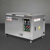 12 Gal / 47 L Heavy Duty Industrial Ultrasonic Parts Washer, 28kHz 9 Transducers , SS304 Tank, 6.6kW Heater, 208–240V 1 Phase Power
