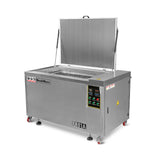 81 Gal / 308L Heavy Duty Industrial Ultrasonic Parts Washer, 28kHz 40 Transducers, Oil Skimmer, SS304 Tank, 10kW Heater, 208–240V 3 Phase Power
