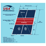 Newstripe Pickleball Court Stencil