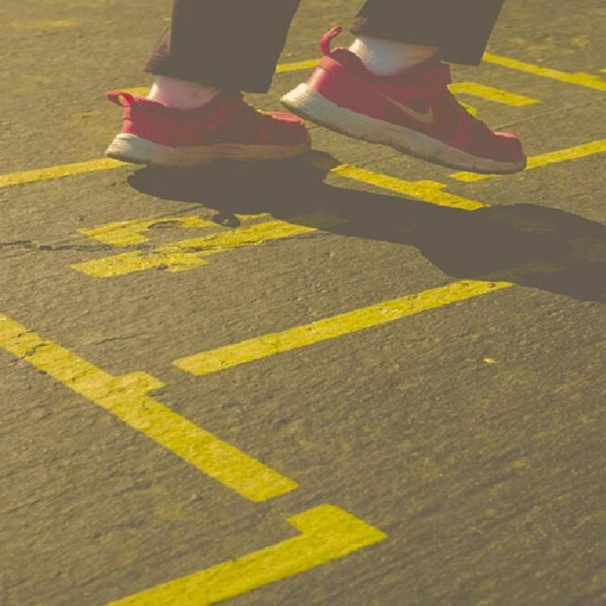 Newstripe Traditional Hopscotch Playground Stencil