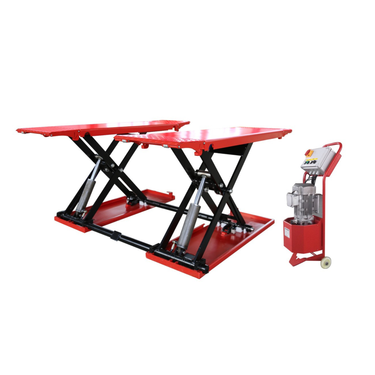 Olympic Equipment 7,500 lb Portable Mid-Rise Scissor Lift MRSL-75
