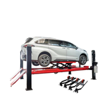 Olympic Equipment 10,000 lb Alignment 4-Post Car Lift with Scissor Jacks 4PXLA-10
