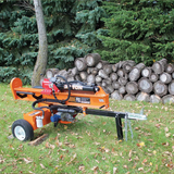 Brave Tow Behind Log Splitter 37-Ton Vertical/Horizontal Portable Gas with Honda GX270