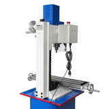 MechMaxx 7‘’ x 27-1/2‘’ Benchtop Mini Mill Drill Machine, Variable Speed, Brshless Motor, R8 Spindle, 1.5 HP, 110V, Compact Milling Drilling Tool for Garage Shop, DIY Metalworking without Stand VM25L