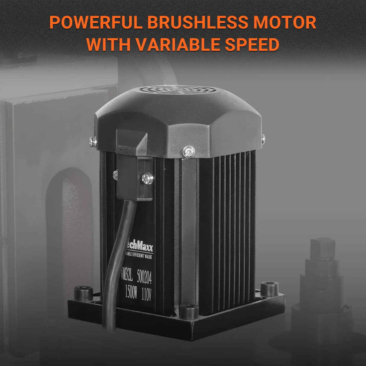MechMaxx 8-1/4"x33'' Industrial Benchtop Mill Drill Machine Brushless Motor, Variable Speed, R8 Spindle, 2 HP, 110V, Compact Milling Drilling Tool for Garage Shop, DIY Metalworking without Stand VM32L
