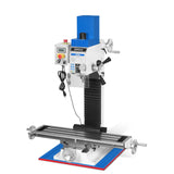 MechMaxx 8-1/4"x33'' Industrial Benchtop Mill Drill Machine Brushless Motor, Variable Speed, R8 Spindle, 2 HP, 110V, Compact Milling Drilling Tool for Garage Shop, DIY Metalworking without Stand VM32L