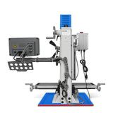 MechMaxx 8-1/4"x33'' Industrial Benchtop Mill Drill Machine with DRO, Variable Speed, Brushless Motor, R8 Spindle, 2 HP, 110V, Compact Milling Drilling Tool for Garage Shop, DIY Metalworking without Stand VM32LD
