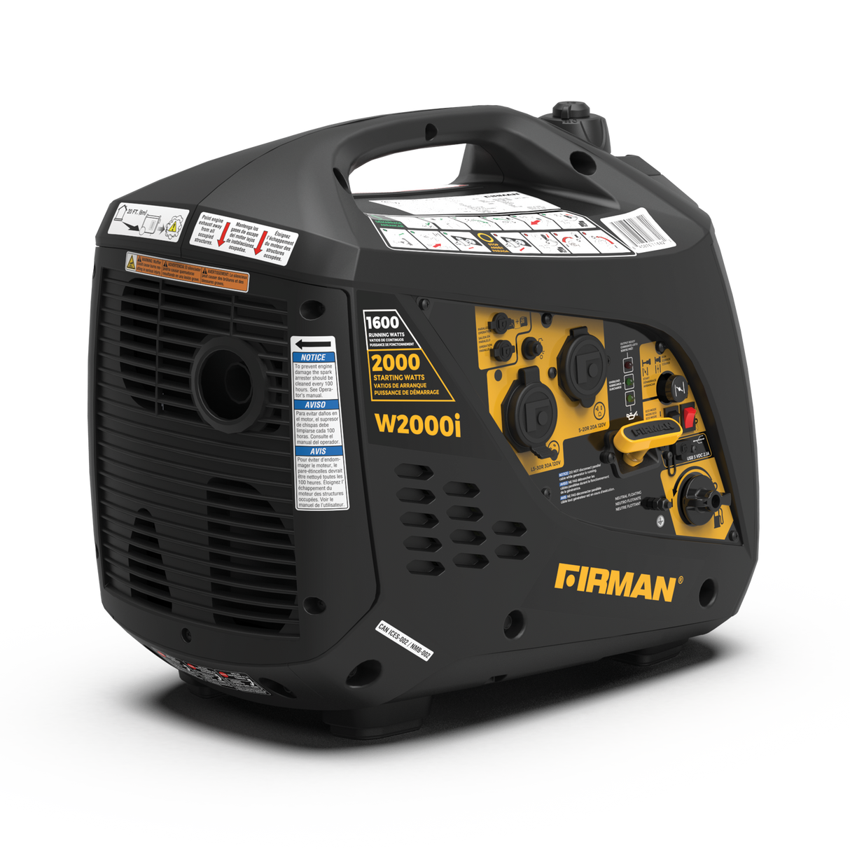 Refurbished Gas Inverter 2000W Recoil Start