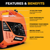 Gas Inverter Portable Generator 2000/1600W Recoil Start