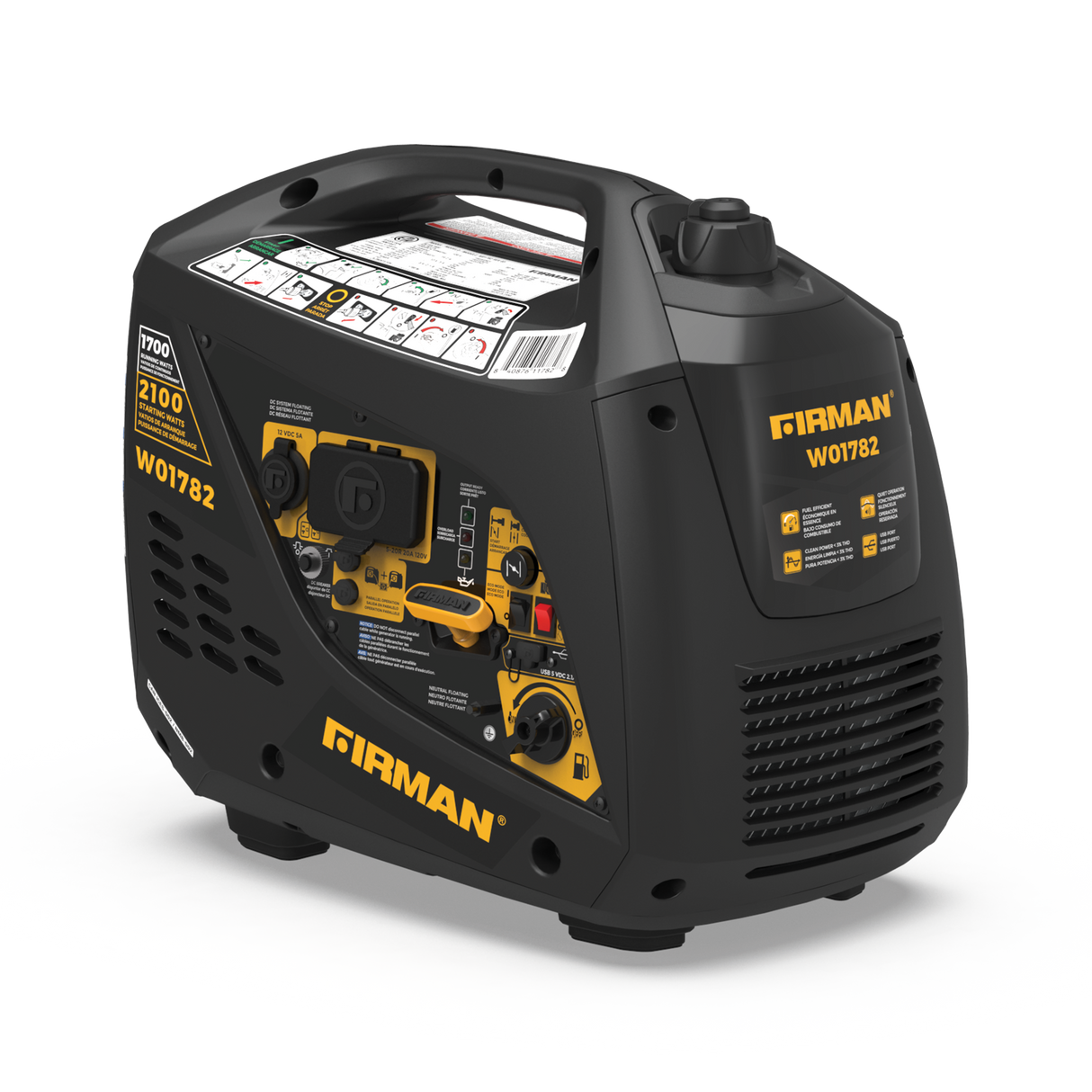 Inverter Portable Generator 2100W Recoil Start