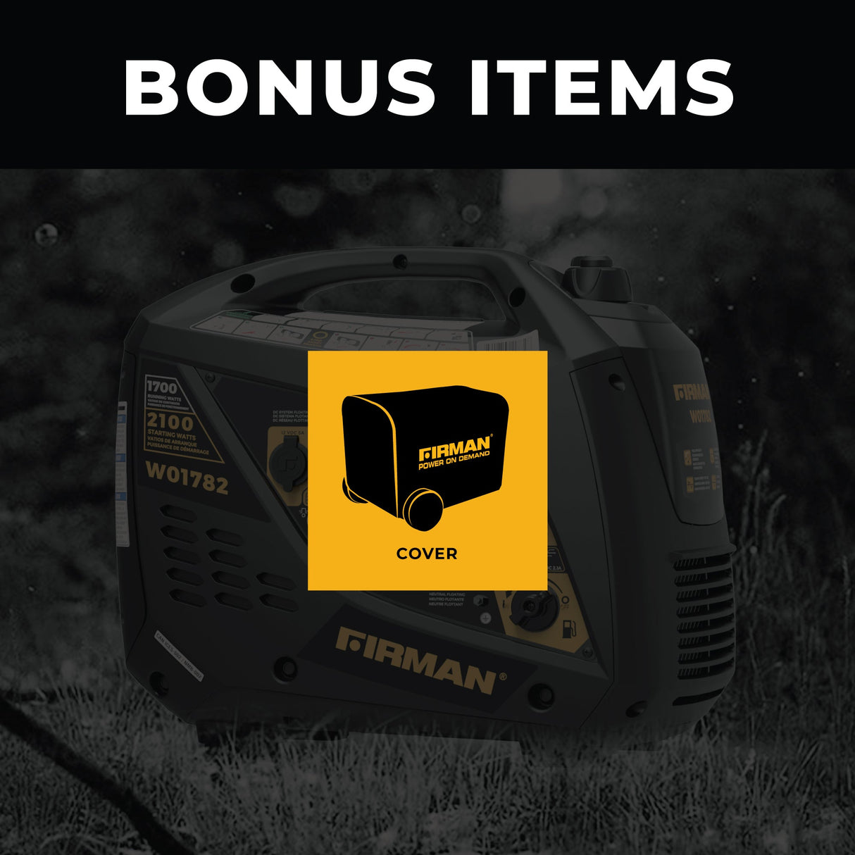 Inverter Portable Generator 2100W Recoil Start