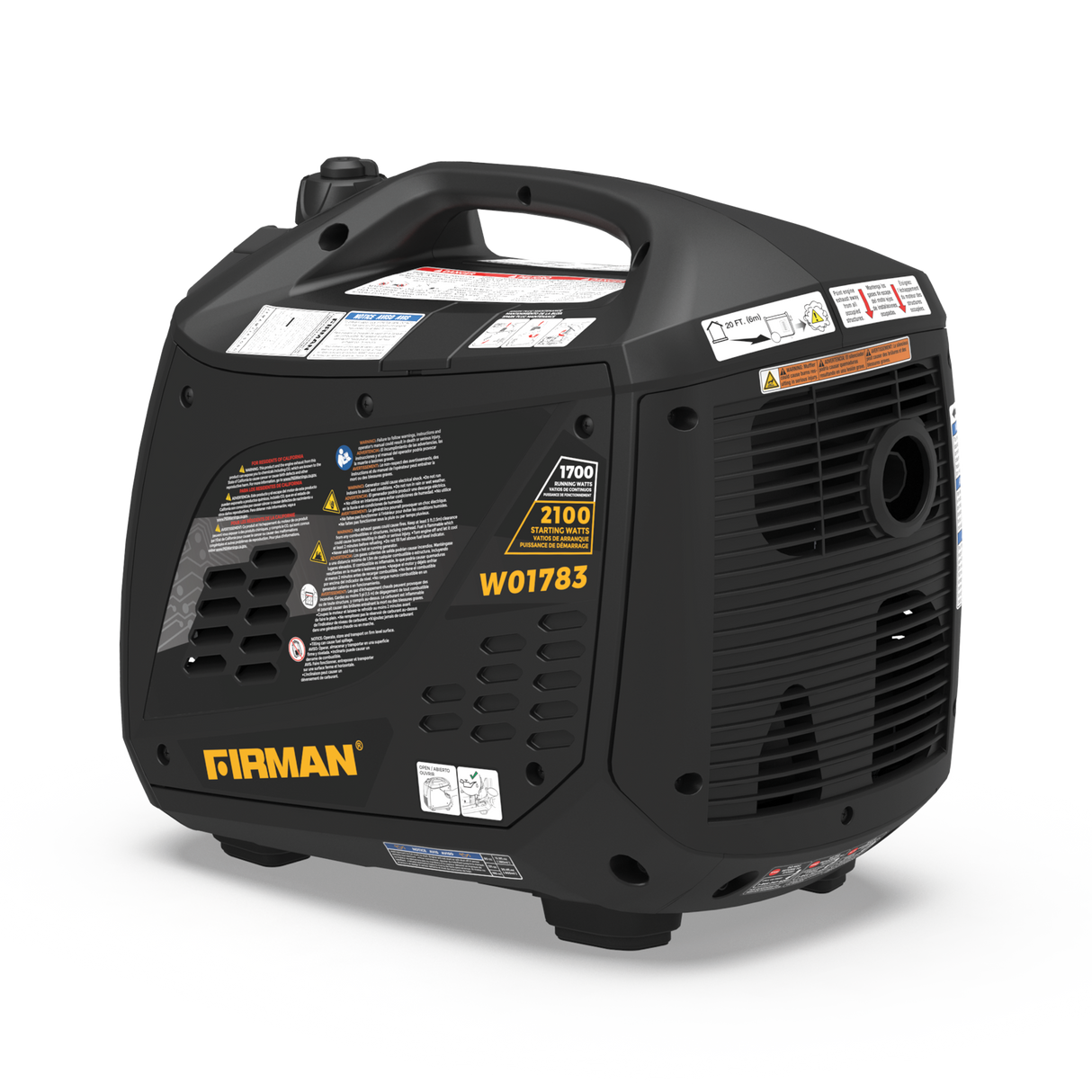 Inverter Portable Generator 2100W Recoil Start