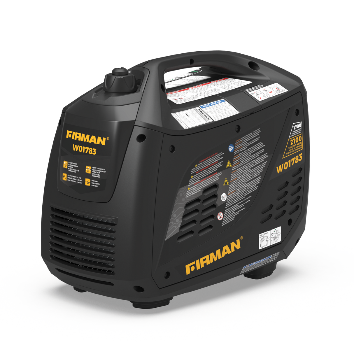 Inverter Portable Generator 2100W Recoil Start