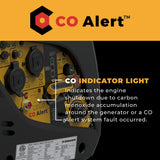 Inverter Portable Generator 2100W Recoil Start with CO Alert