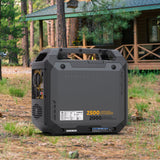 Inverter Gas Portable Generator 2500W Recoil Start with CO ALERT