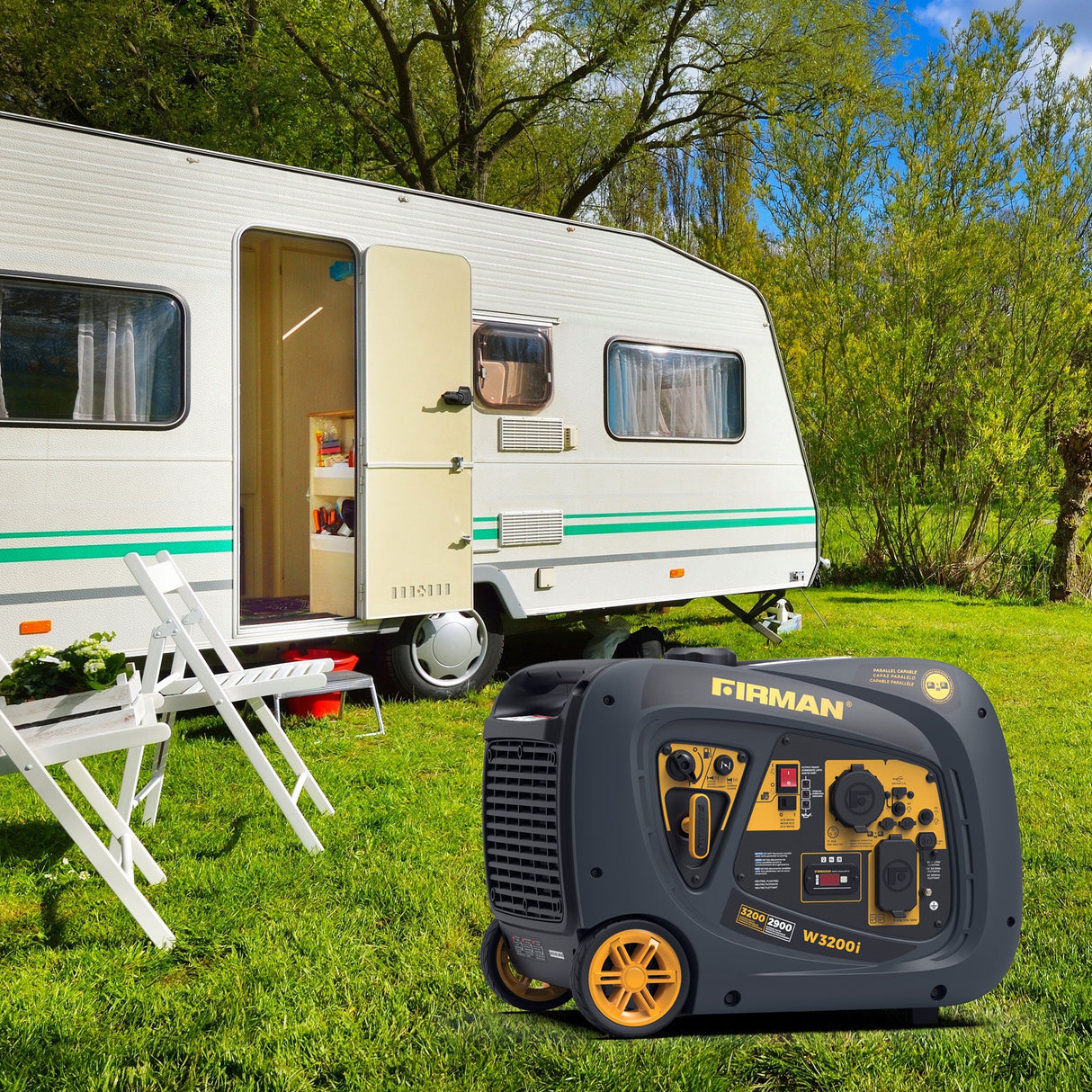 Inverter Portable Generator 3200W Recoil Start