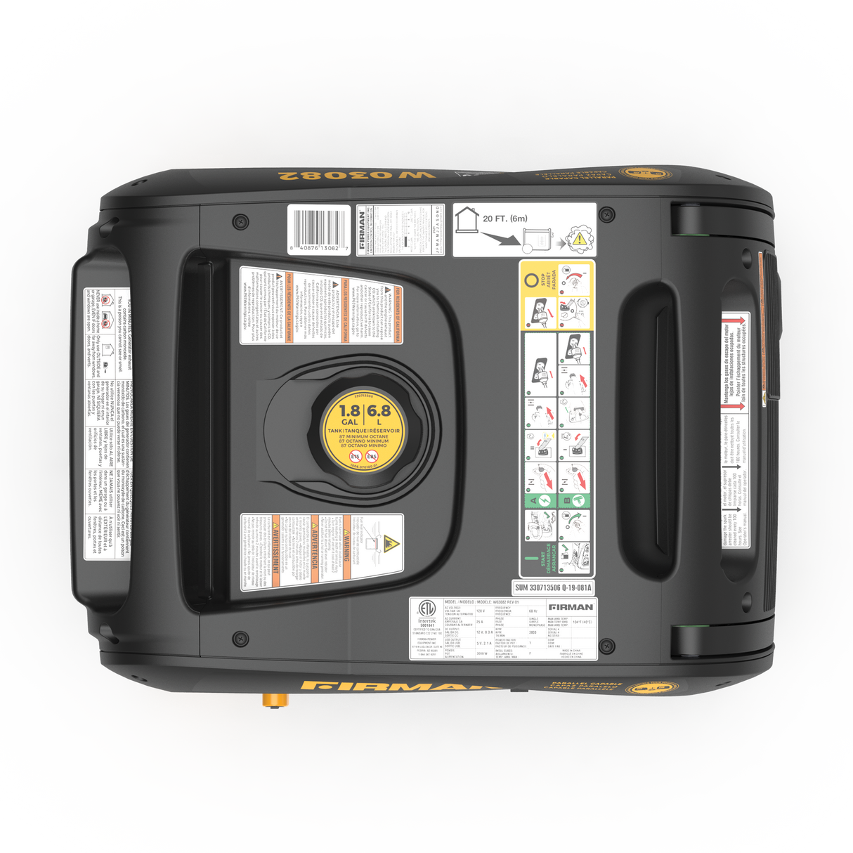 Inverter Portable Generator 3300W Electric Start