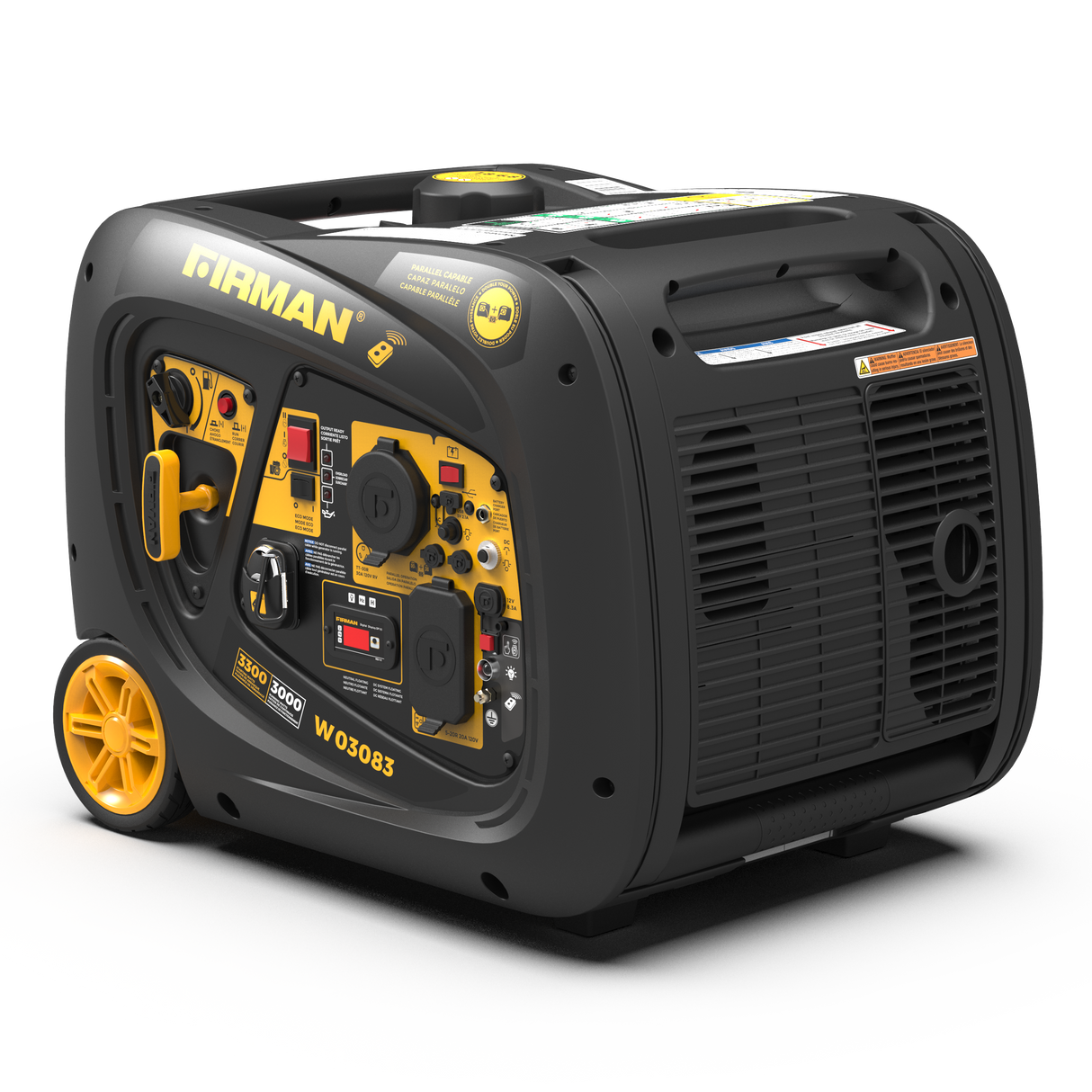 Refurbished Inverter Gas Portable Generator 3300W Recoil Start