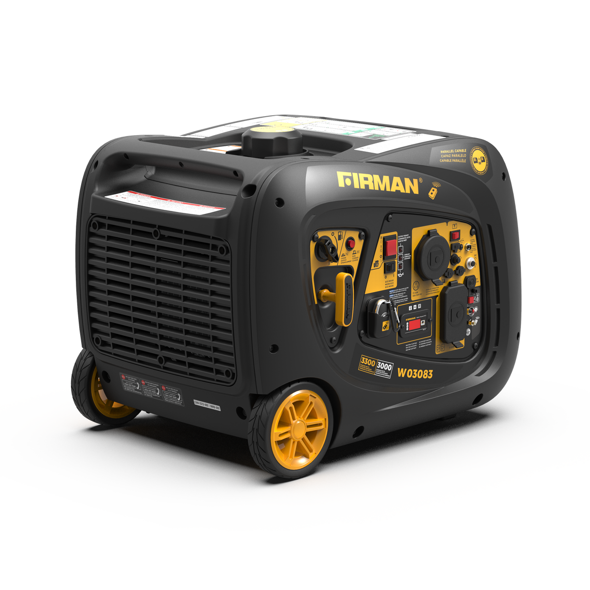 Refurbished Inverter Gas Portable Generator 3300W Recoil Start